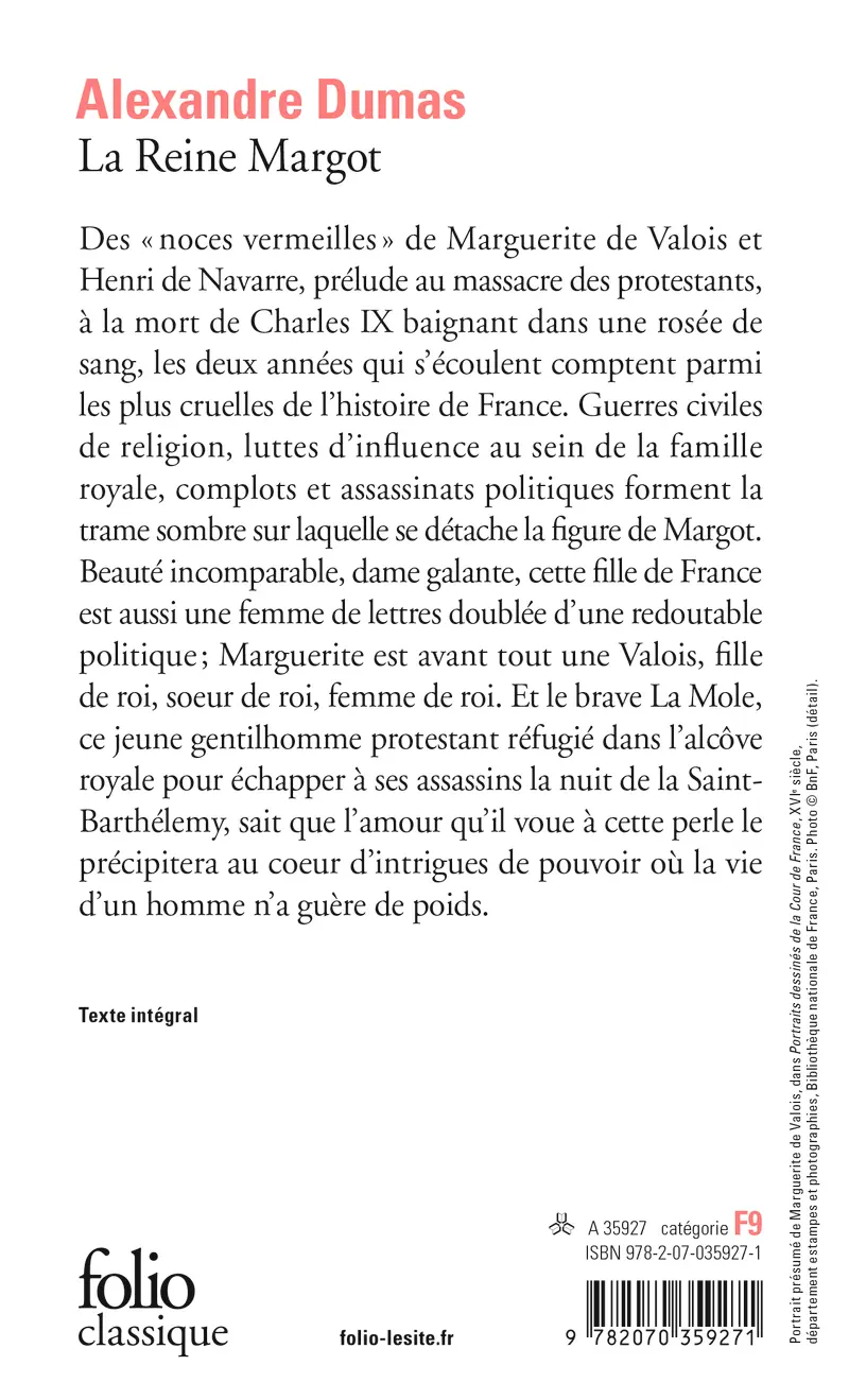 La Reine Margot - Alexandre Dumas