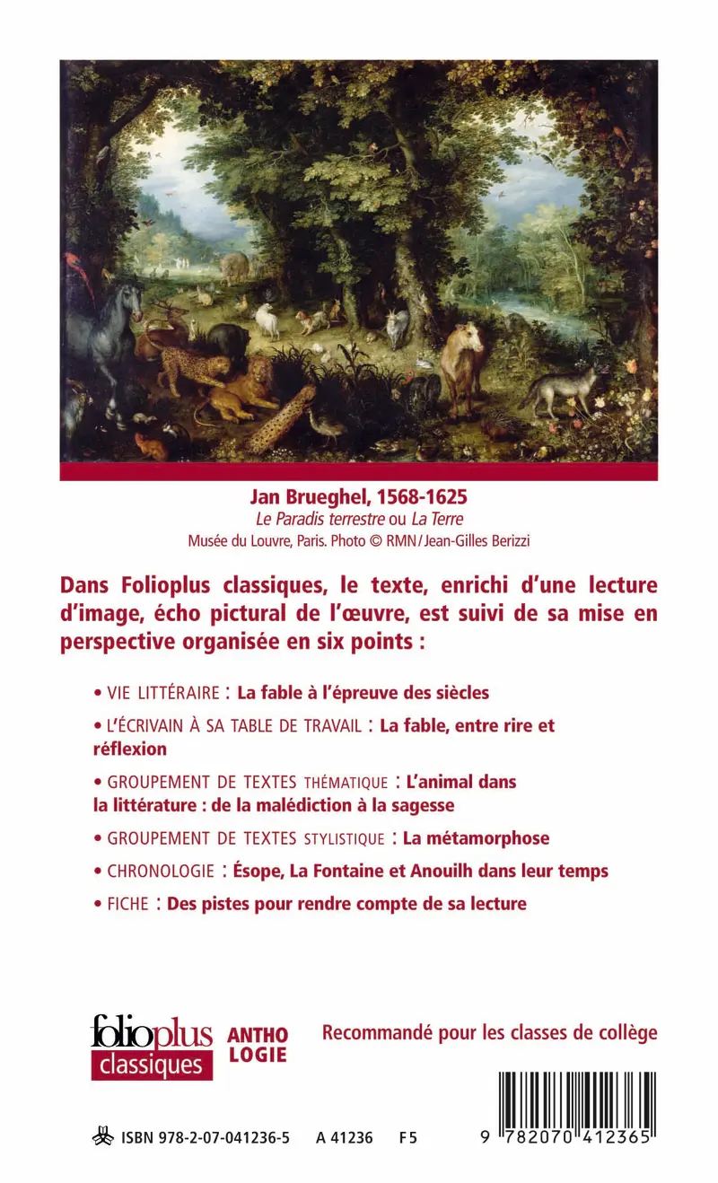 Fables - Ésope - Jean de La Fontaine - Jean Anouilh