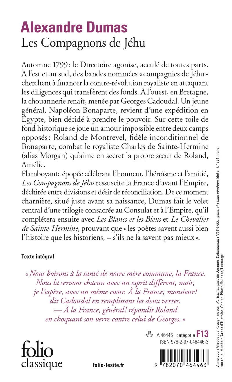 Les Compagnons de Jéhu - Alexandre Dumas