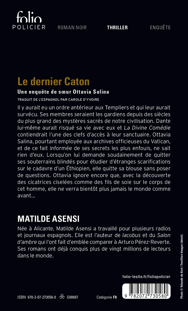 Le dernier Caton - Matilde Asensi