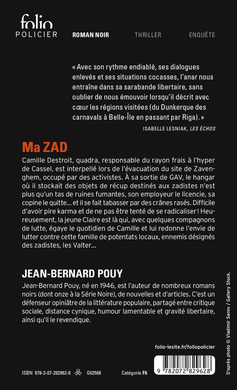 Ma ZAD - Jean-Bernard Pouy