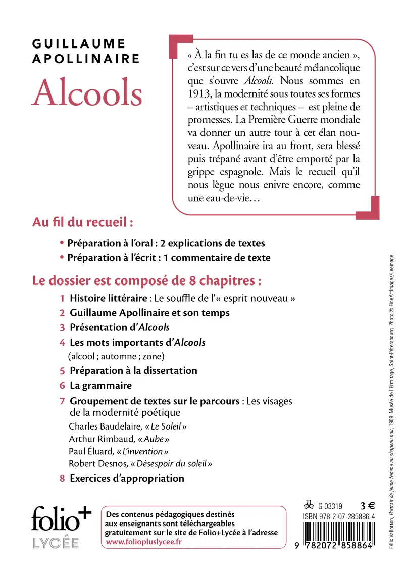 Alcools - Guillaume Apollinaire
