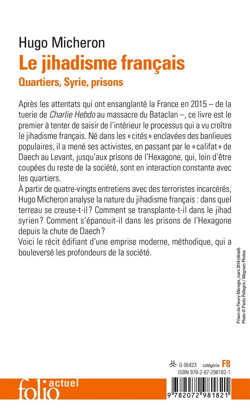 Le jihadisme français - Hugo Micheron